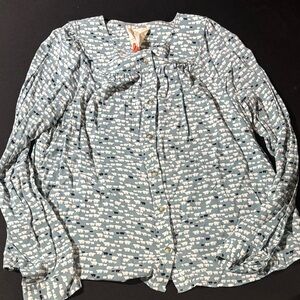 Anthropologie polar bear print top